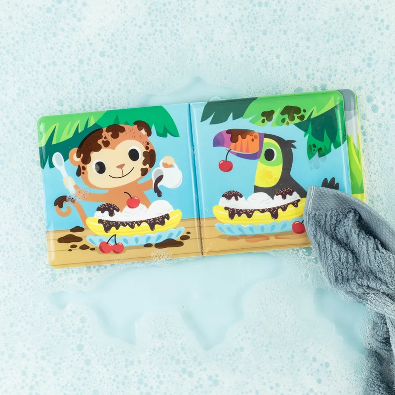 Livre de bain magique Messy Jungle