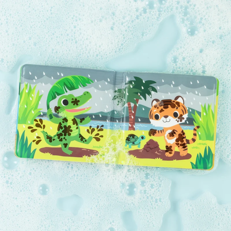 Livre de bain magique Messy Jungle