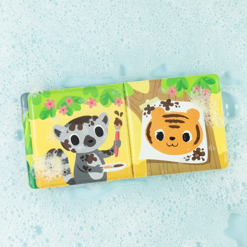 Livre de bain magique Messy Jungle