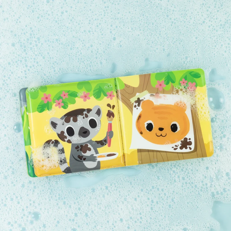 Livre de bain magique Messy Jungle