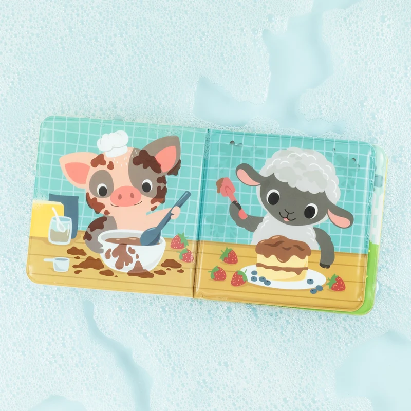 Livre de bain magique Messy Farm