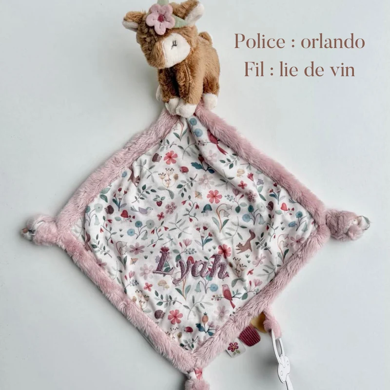 Doudou carré faon - Fairy Garden