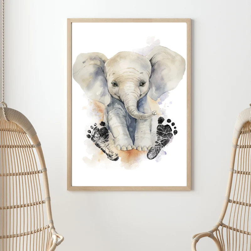 Kit Empreinte bébé éléphant