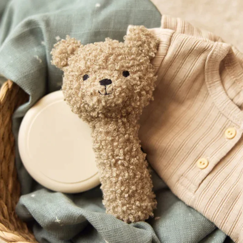 Hochet - Teddy Bear - Olive green