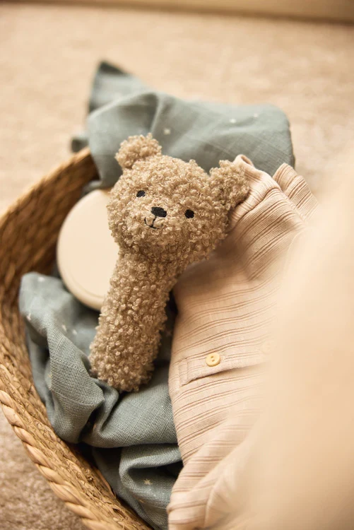 Hochet - Teddy Bear - Olive green