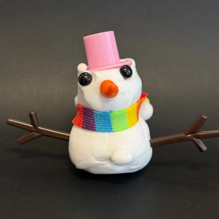 Atelier créatif 1h - mes Bonhommes de Neige - Activité enfant Paris 9 -