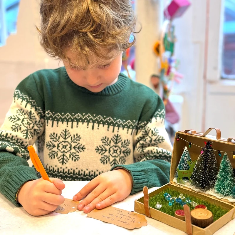 Atelier créatif - ma Valise pour cet Hiver - Activité artistique enfant / ados Paris 9