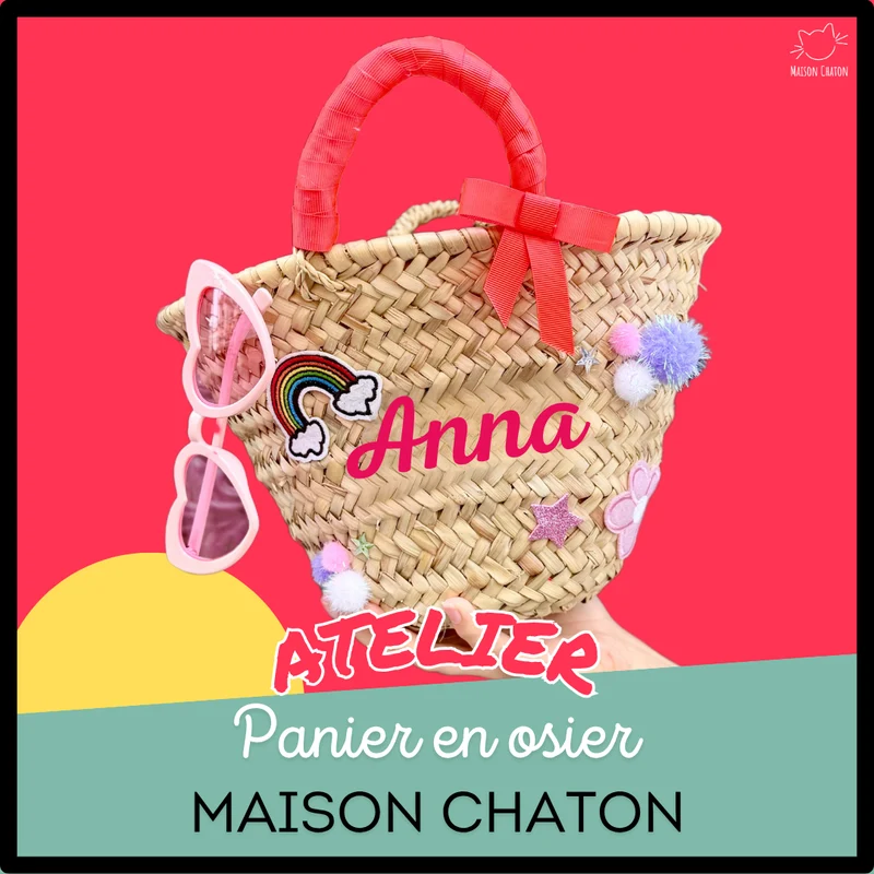 Atelier créatif - Personnalise ton Panier en Osier - Activité Paris 9