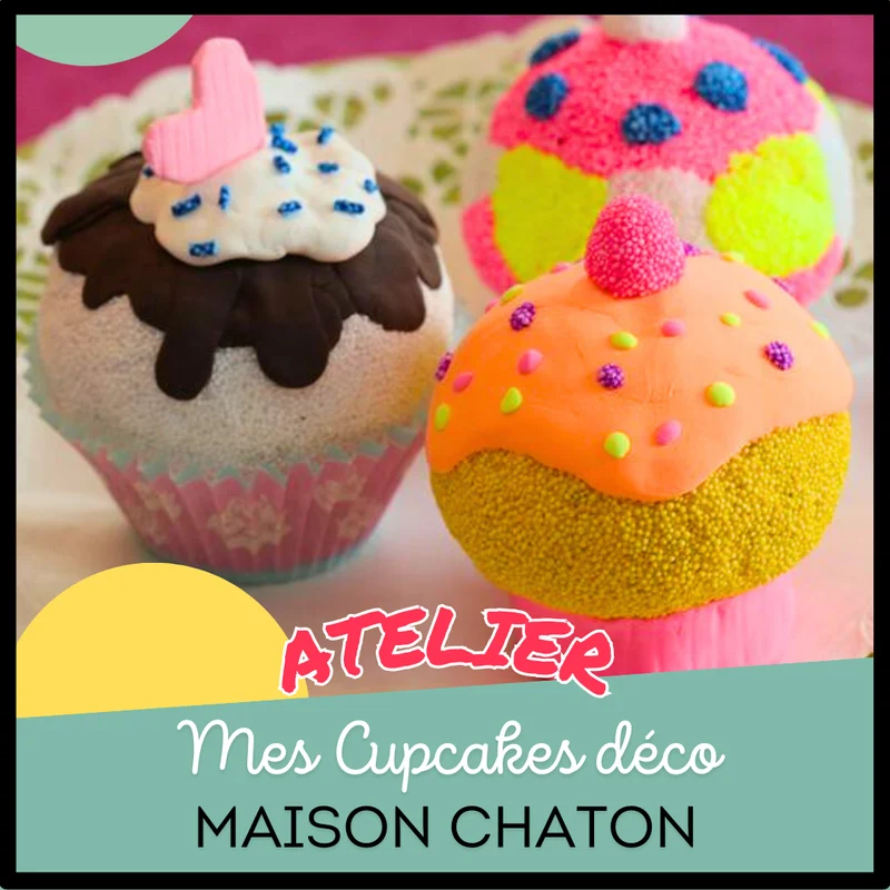 Atelier créatif - mes Cupcakes déco - Activité enfant Paris 9