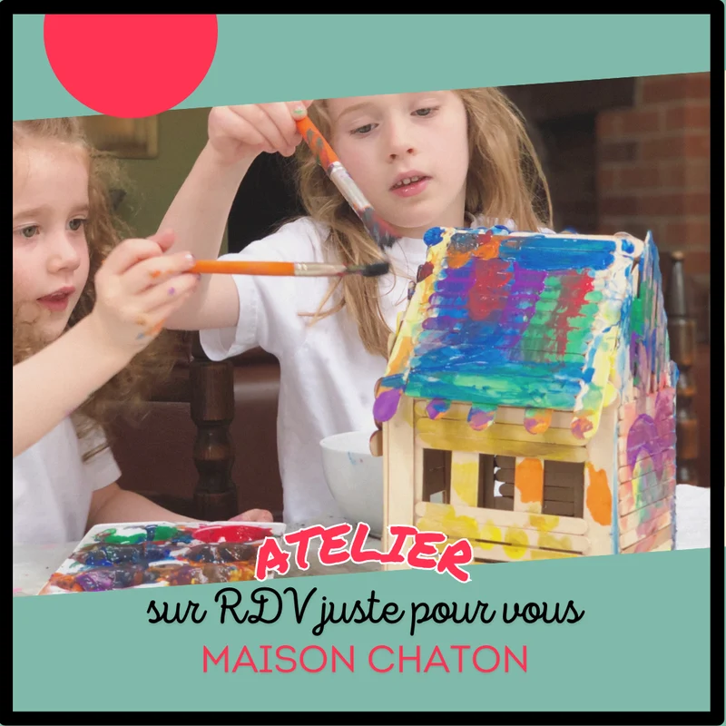 Atelier créatif Privatisé jusqu'à 6 participants - 1h