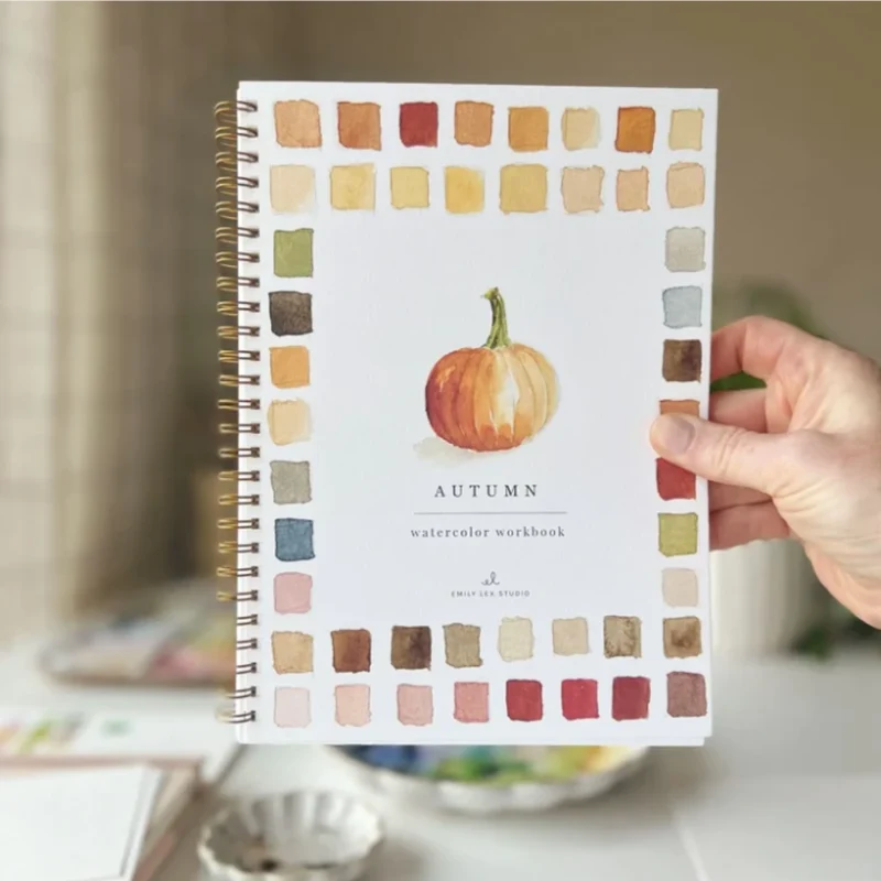 Carnet d'aquarelle - Automne