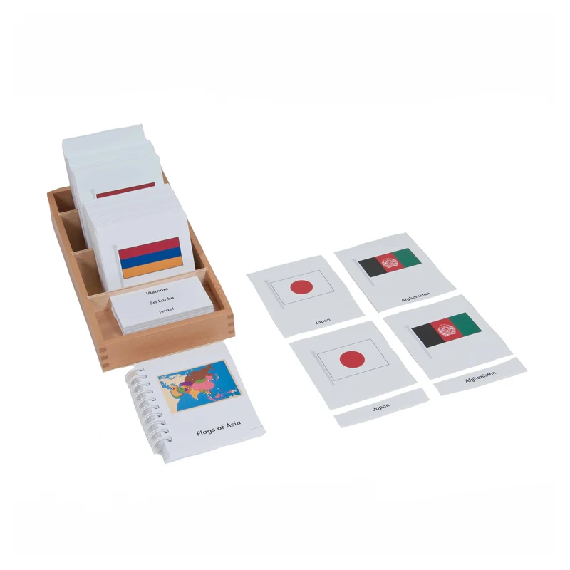 Cartes des drapeaux d'Asie - Nienhuis AMI