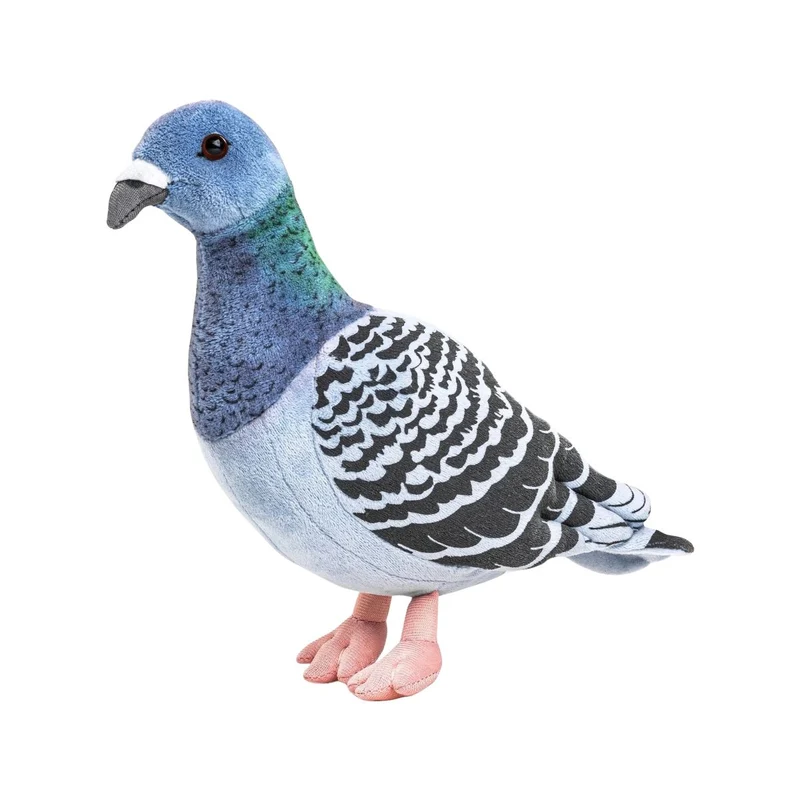 Peluche Colombe bleue - 20 cm