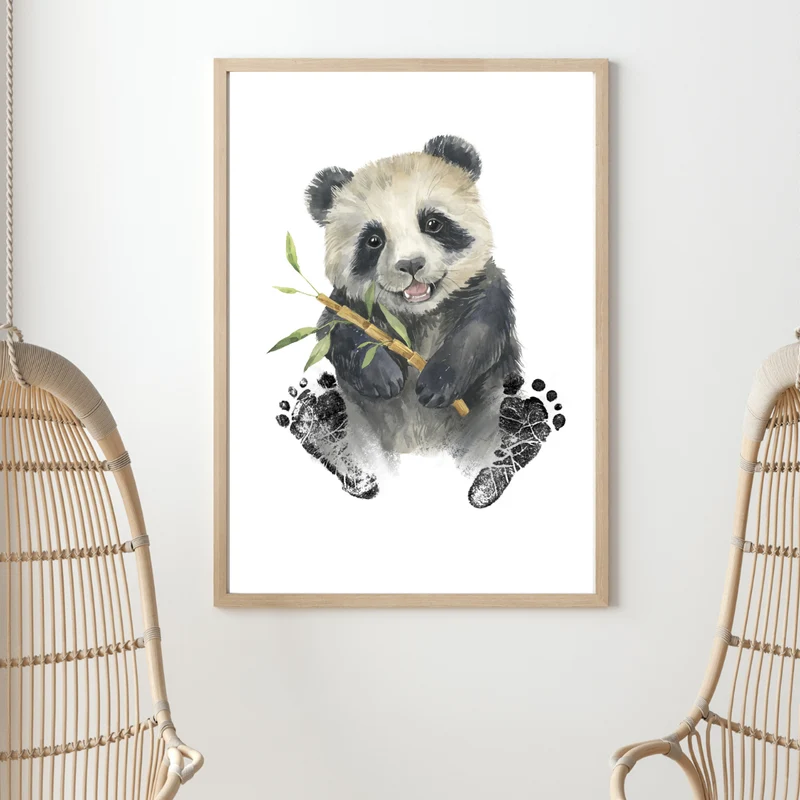 Kit Empreinte bébé panda