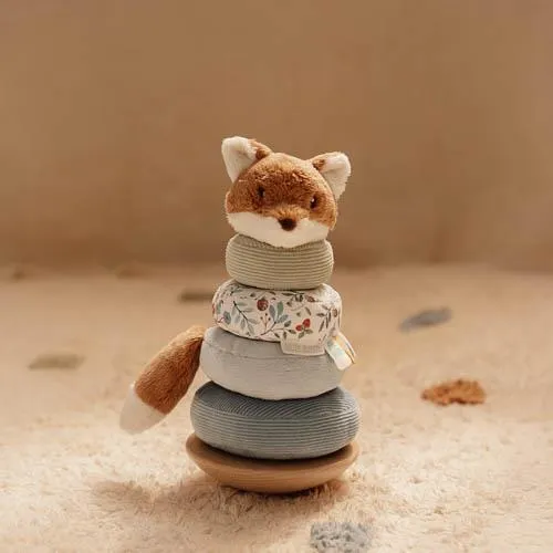Renard à empiler doudou et bois FSC - Forest Friends