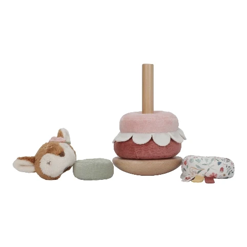 Faon à empiler doudou et bois FSC - Fairy Garden
