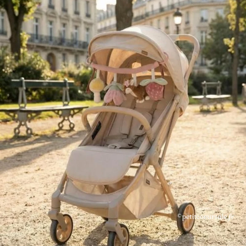 Chaîne d'activités pour poussette - Fairy Garden