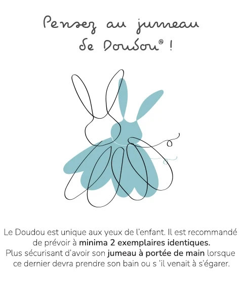 Doudou Ours marionnette - Petit sac - Amusette 3 EN 1