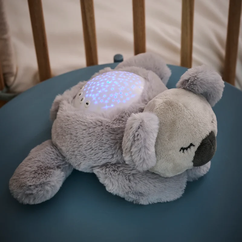 Veilleuse projection d'étoiles koala