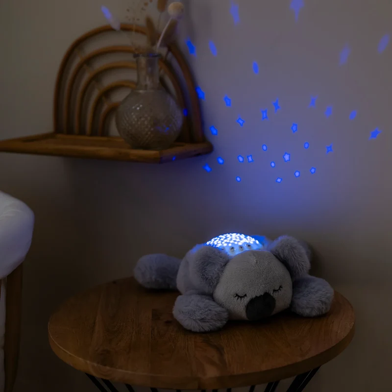 Veilleuse projection d'étoiles koala