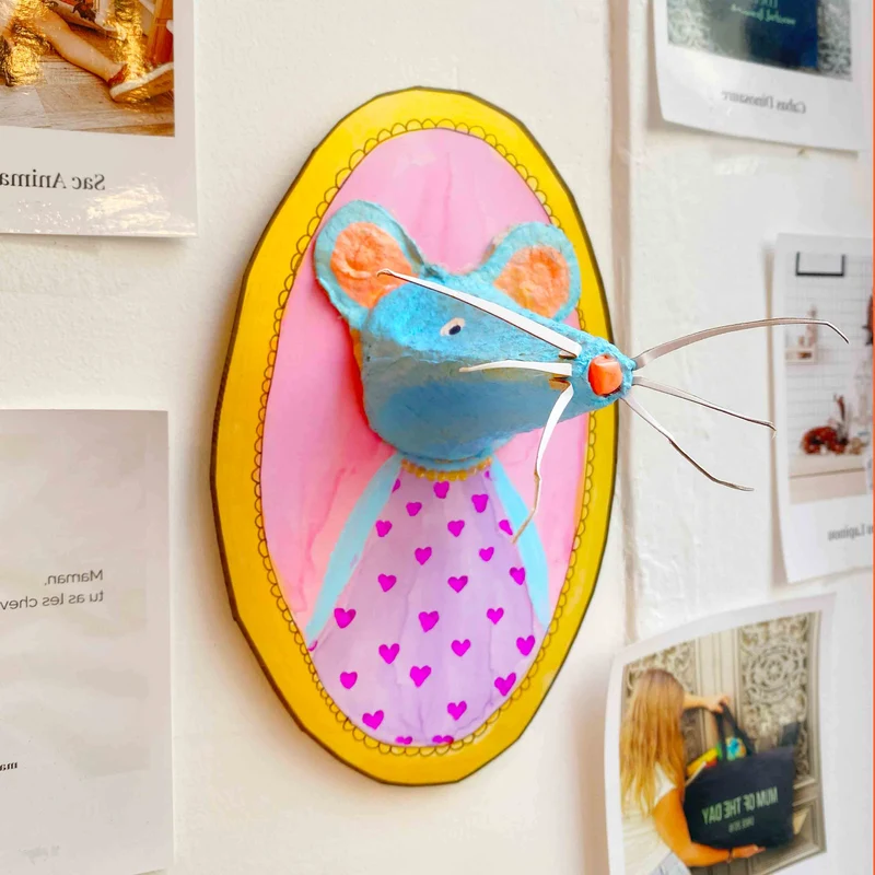 Atelier créatif - portrait animalier - Activité enfant Paris 9 -