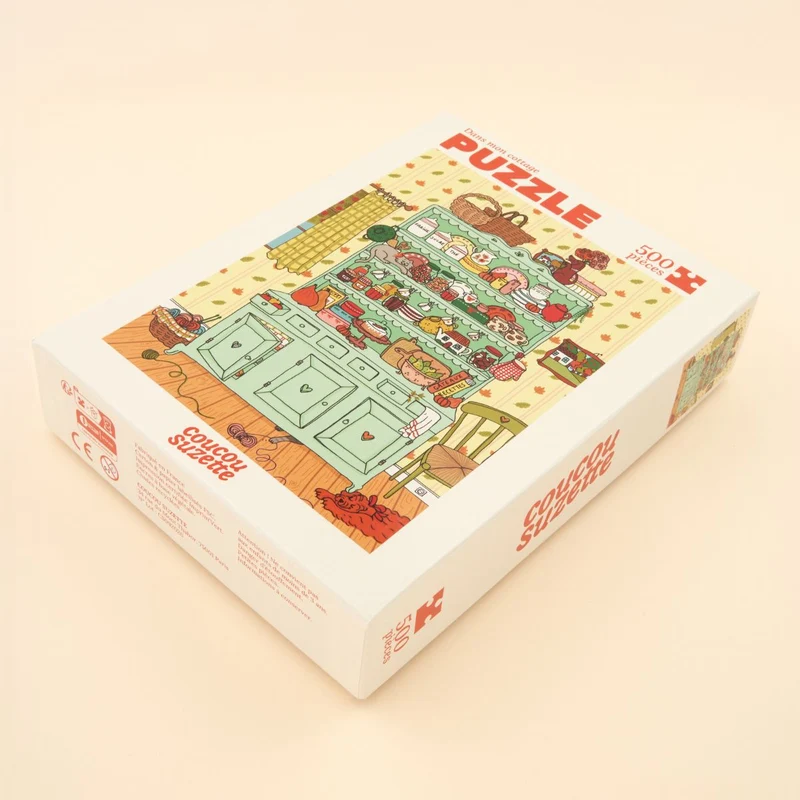 Puzzle dans mon Cottage - 500 pièces
