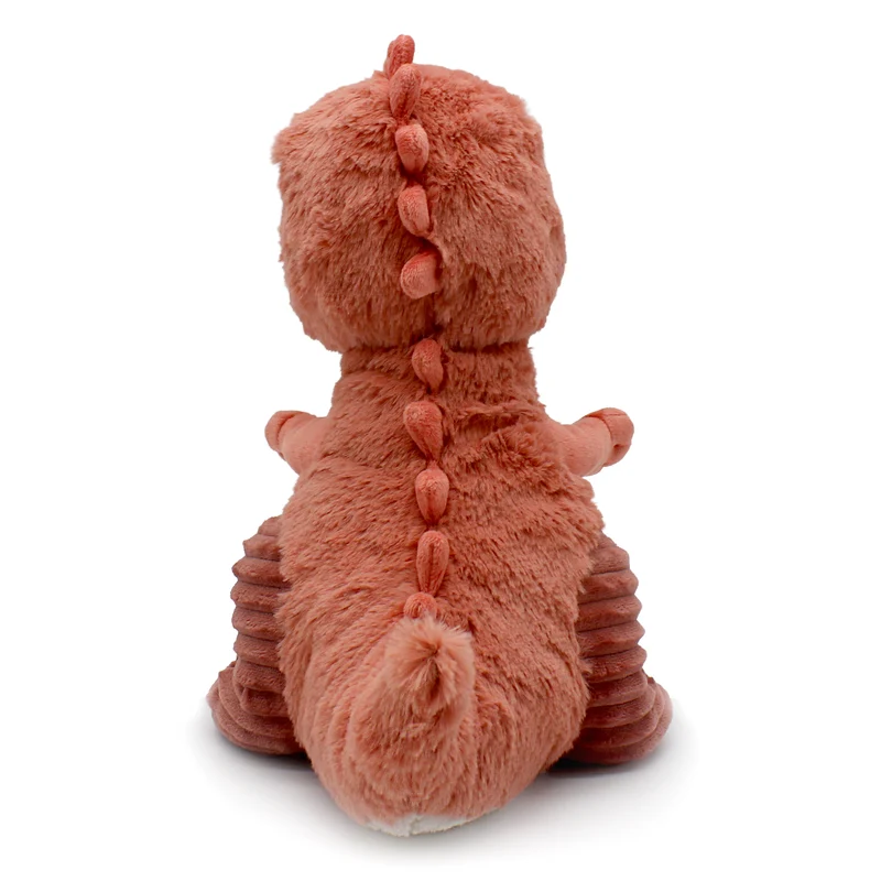 Peluche Alex le T-rex maman et son bébé terracotta - Les Ptipotos