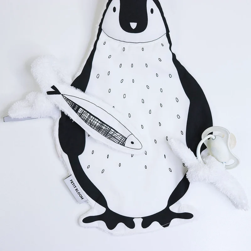 DOUDOU PLAT PINGOUIN PETIT BLOOM