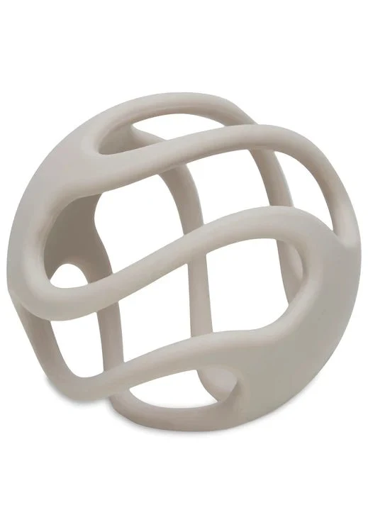 Anneau de dentition Balle Silicone Ø 9,5cm Nougat