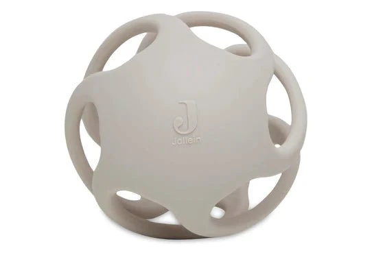 Anneau de dentition Balle Silicone Ø 9,5cm Nougat