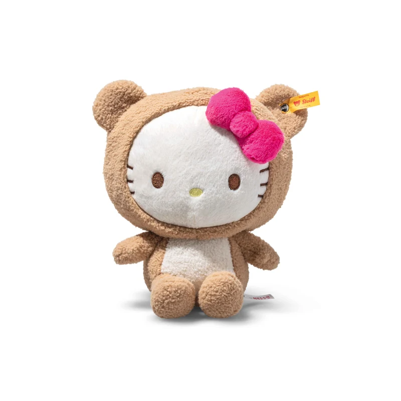 Peluche Hello Kitty - Teddy Bear Beige 20 cm