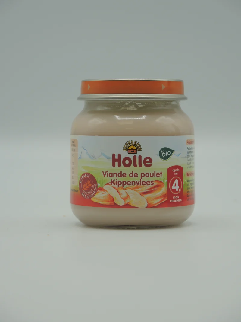 Viande de poulet, 125g, Holle