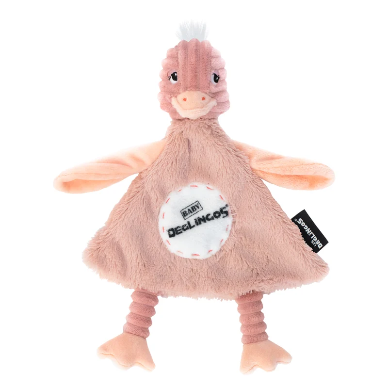 Doudou baby Pomelos l'autruche