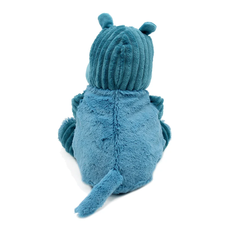Peluche hippopotame Bibou maman et son bébé bleu - Les Ptipotos
