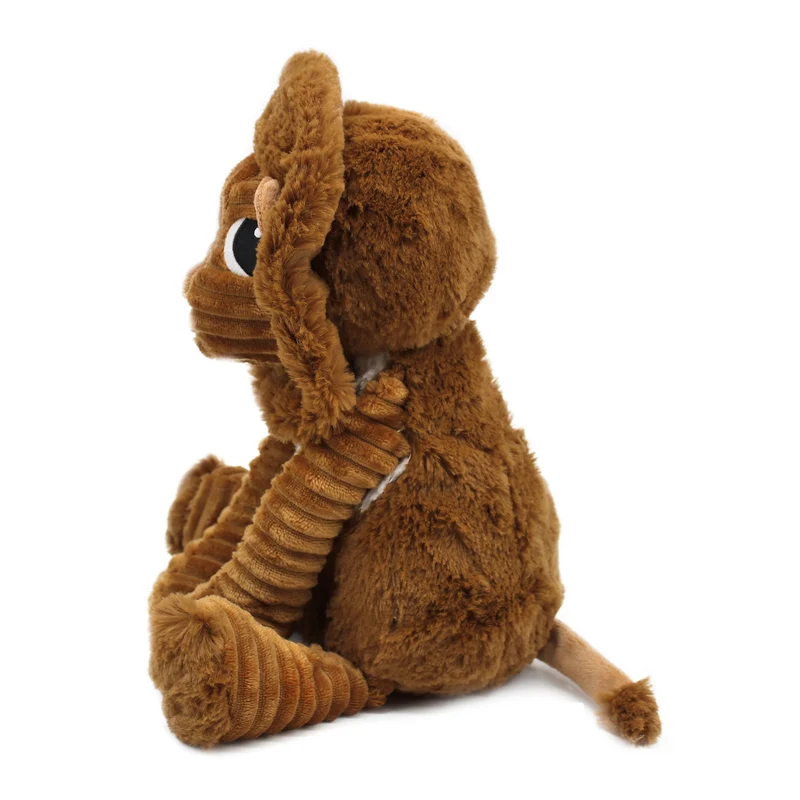 Peluche lion Graou papa et son bébé marron cassonade - Les Ptipotos