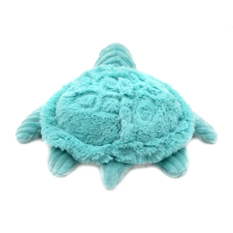 Peluche tortue Sauvenou maman et son bébé bleu aqua - Les Ptipotos