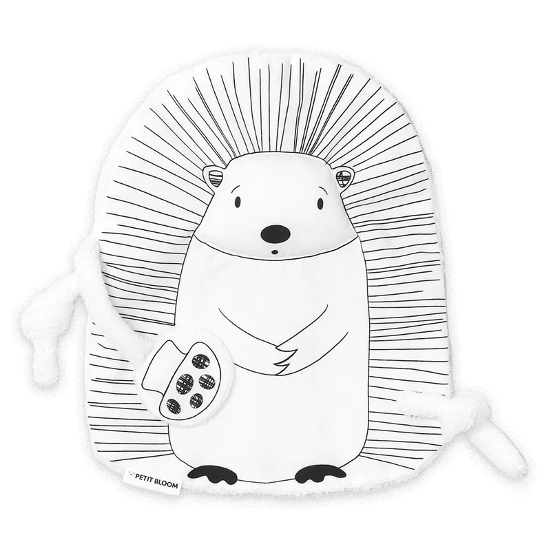 Doudou plat Hérisson Petit Bloom