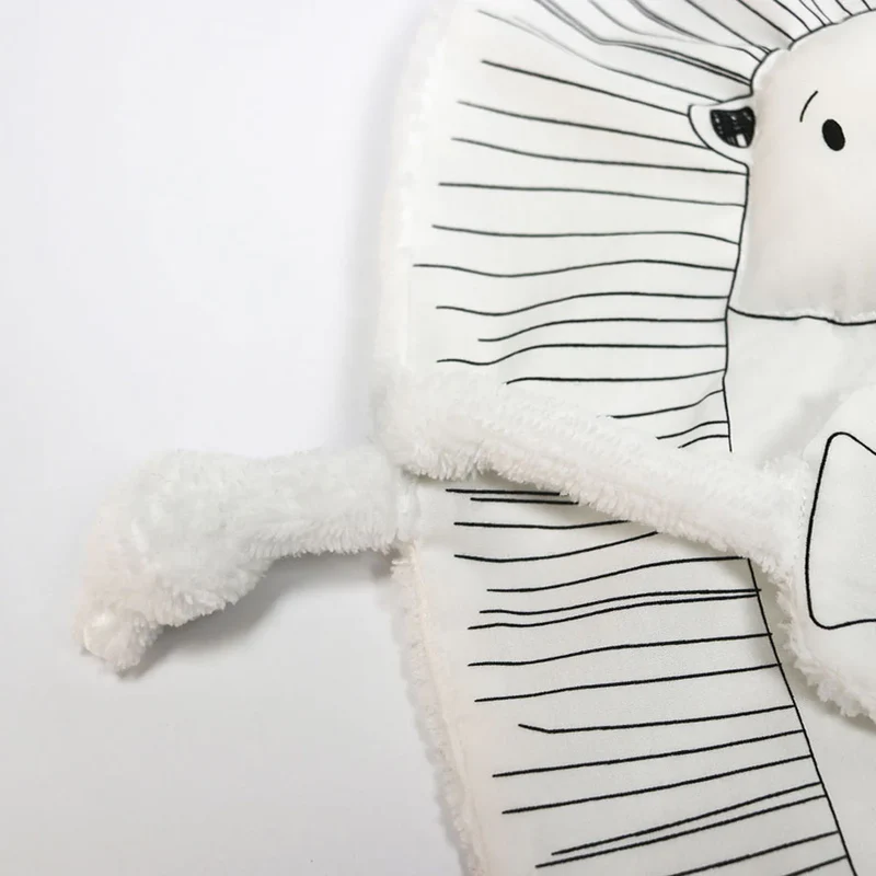 Doudou plat Hérisson Petit Bloom