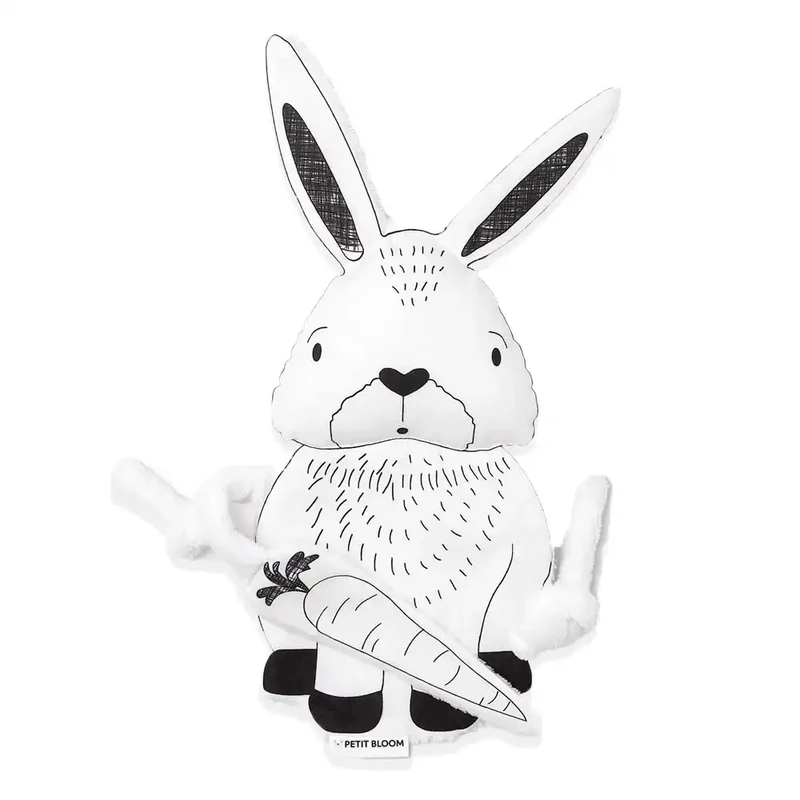 Doudou plat Lapin Petit Bloom