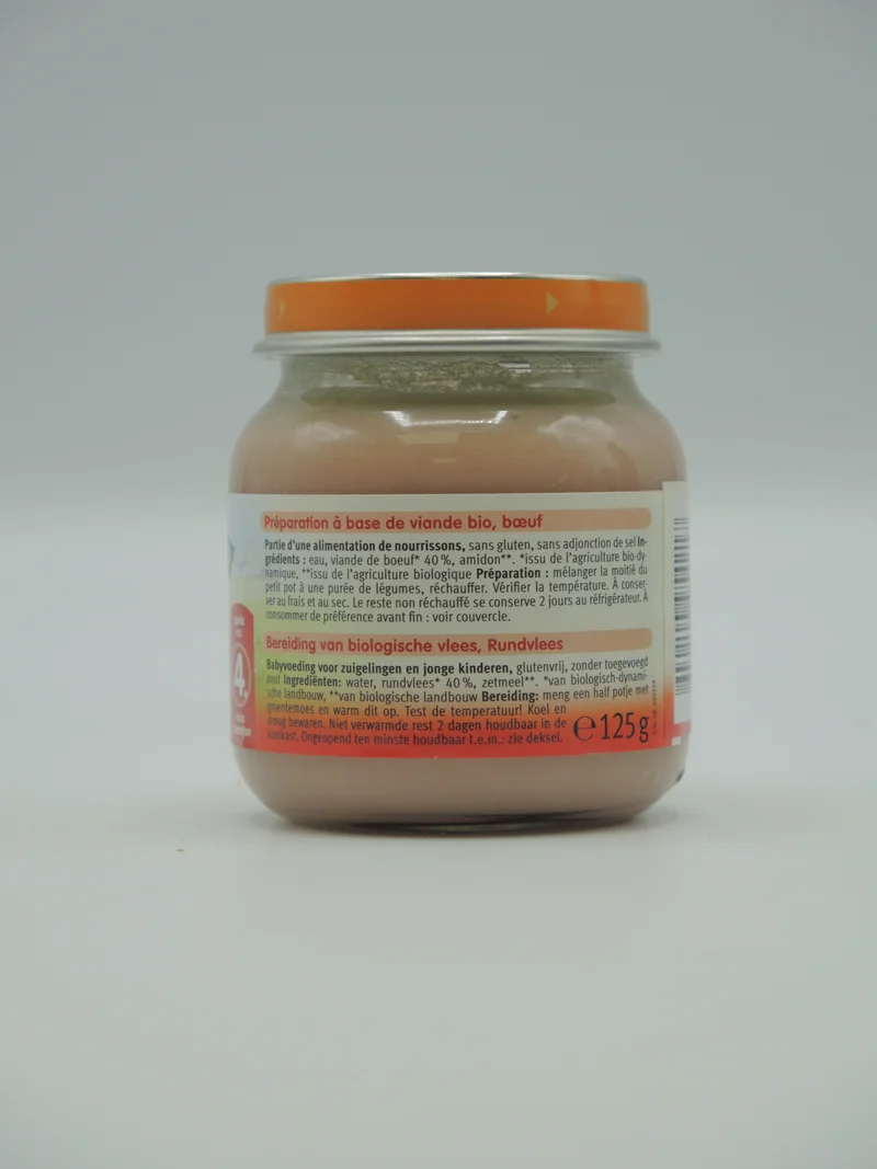 Bœuf, 125g, Holle