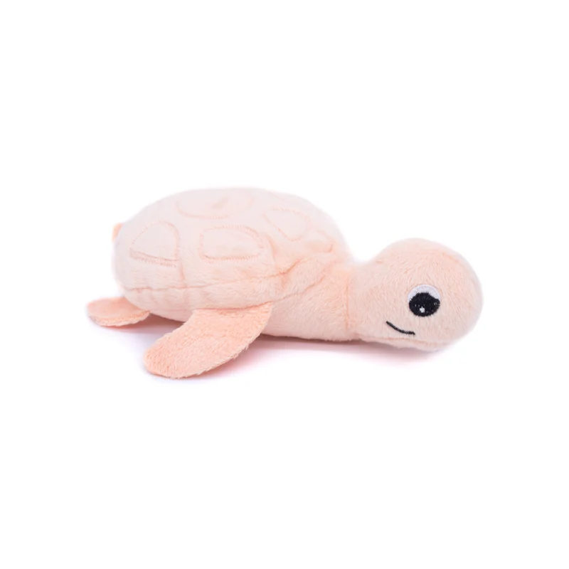 Peluche tortue GÉANTE Sauvenou maman et son bébé rose - Les Ptipotos