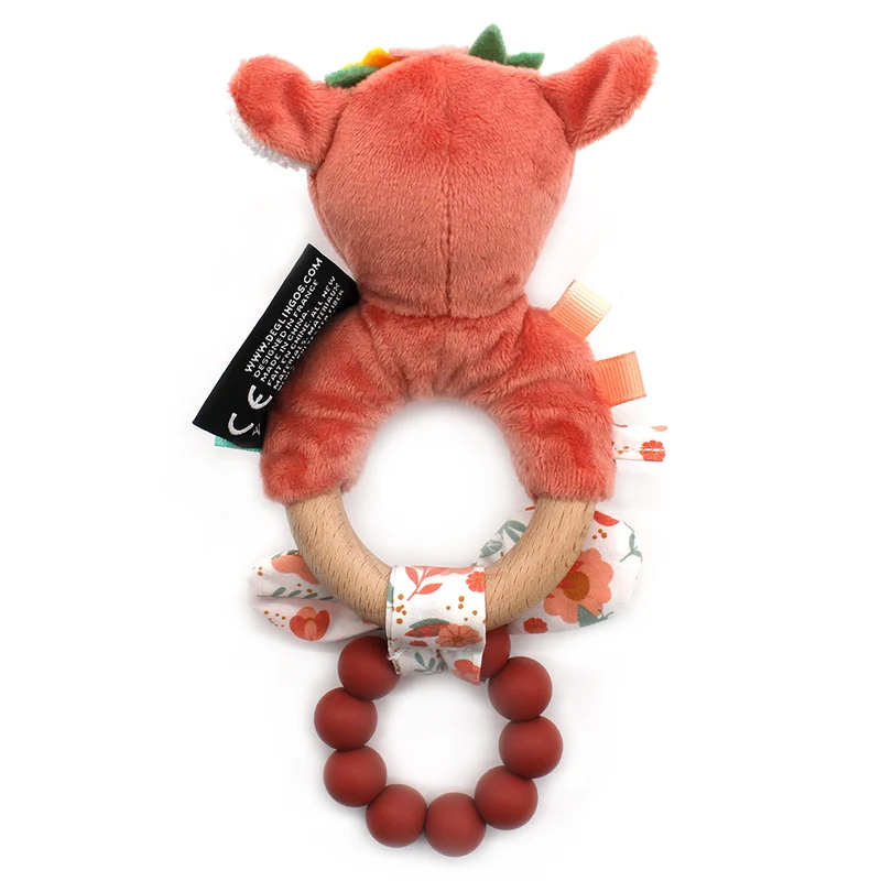 Anneau de dentition en silicone Mélimélos la biche