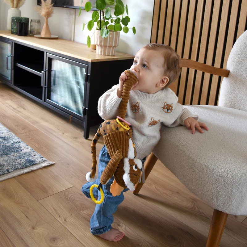 Peluche d'activités nomade Speculos le tigre