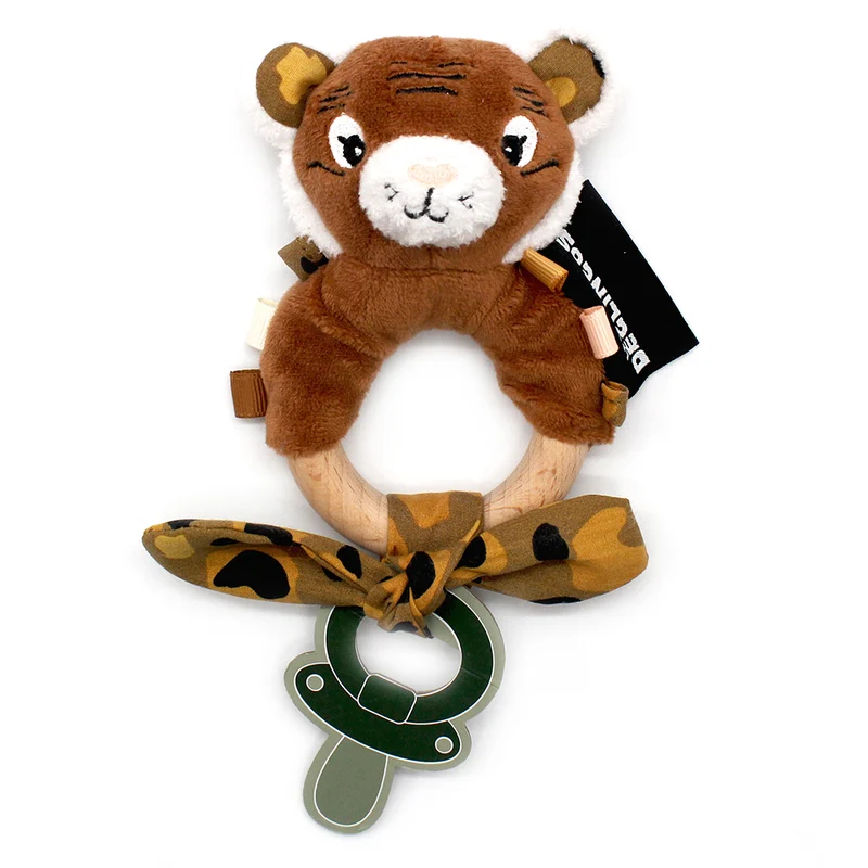 Anneau de dentition en silicone Speculos le tigre