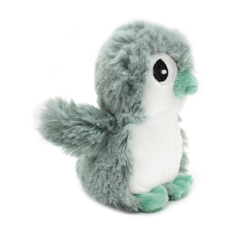 Peluche pingouin Iglou maman et son bébé vert menthe - Les Ptipotos
