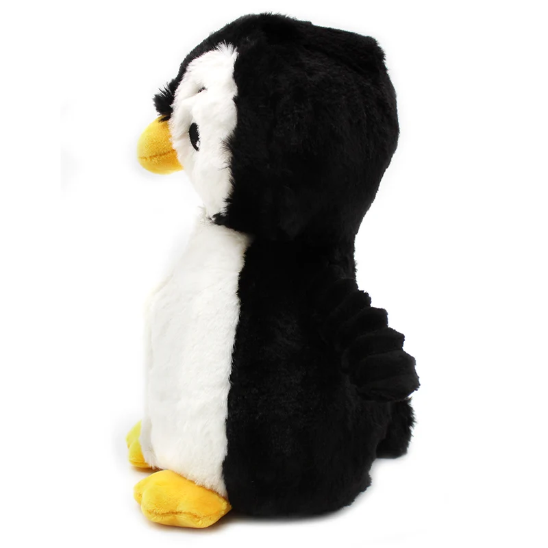 Peluche pingouin Iglou maman et son bébé blanc et noir - Les Ptipotos