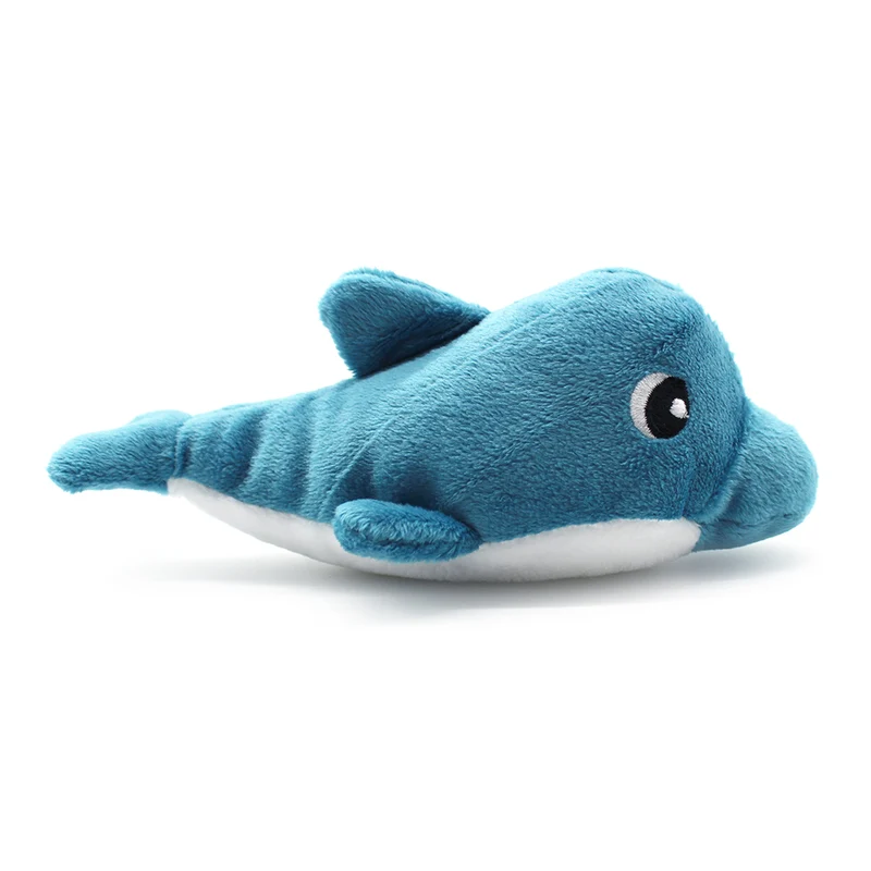 Peluche dauphin Tofou maman et son bébé bleu - Les Ptipotos