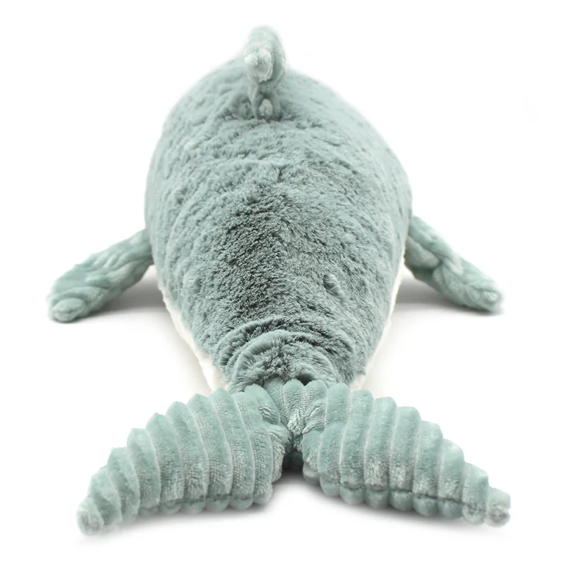 Peluche dauphin Tofou maman et son bébé vert menthe - Les Ptipotos