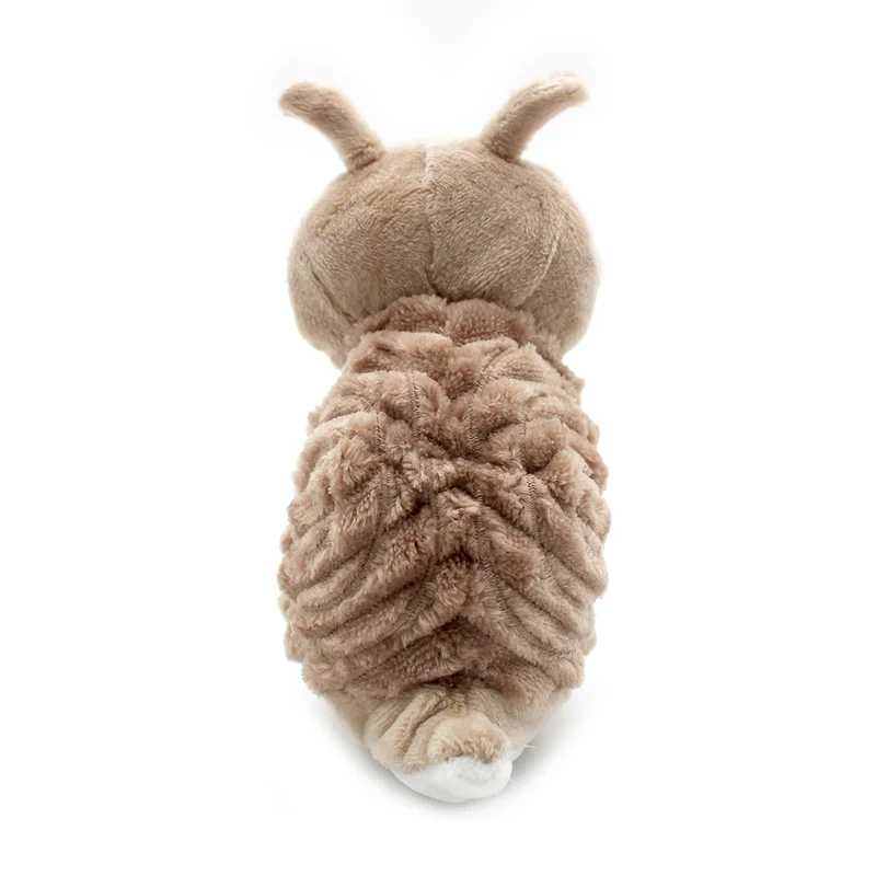 Peluche escargot Speedou maman et son bébé marron beige - Les Ptipotos
