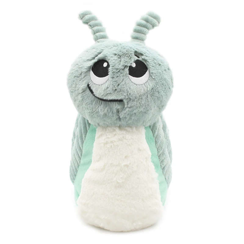 Peluche escargot Speedou maman et son bébé vert menthe - Les Ptipotos